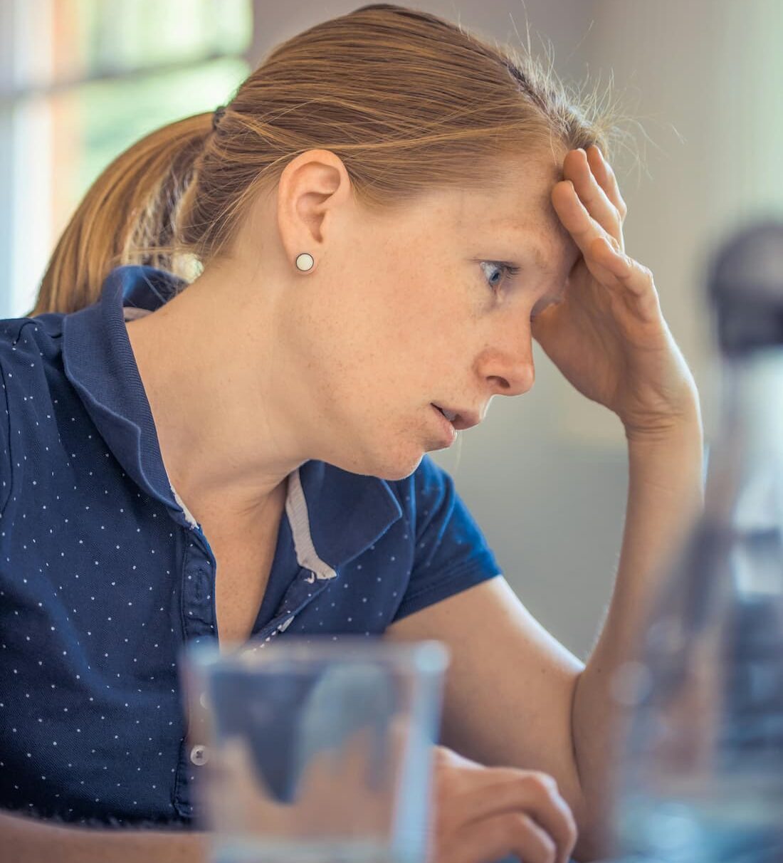 Woman suffers from anxiety caused by medications